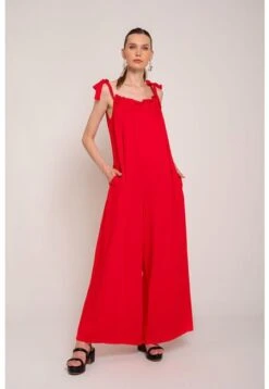 Enterizo Largo Rojo M