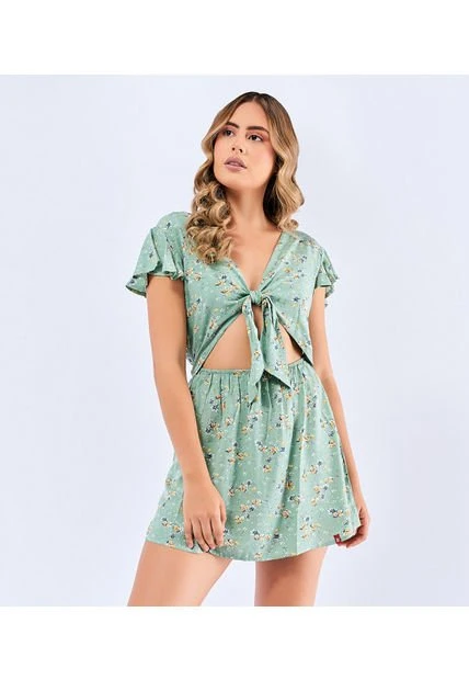 Vestido Verde Unser 826552