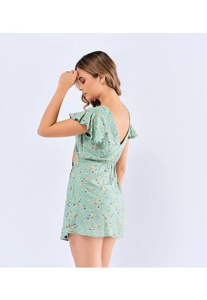 Vestido Verde Unser 826552 - Imagen 2