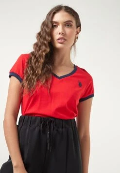 Camiseta Rojo-Azul Navy Us Polo Assn
