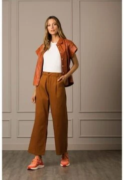 Pantalón Tipo Sastre Hanoi Para Mujer Efecto Diagonal